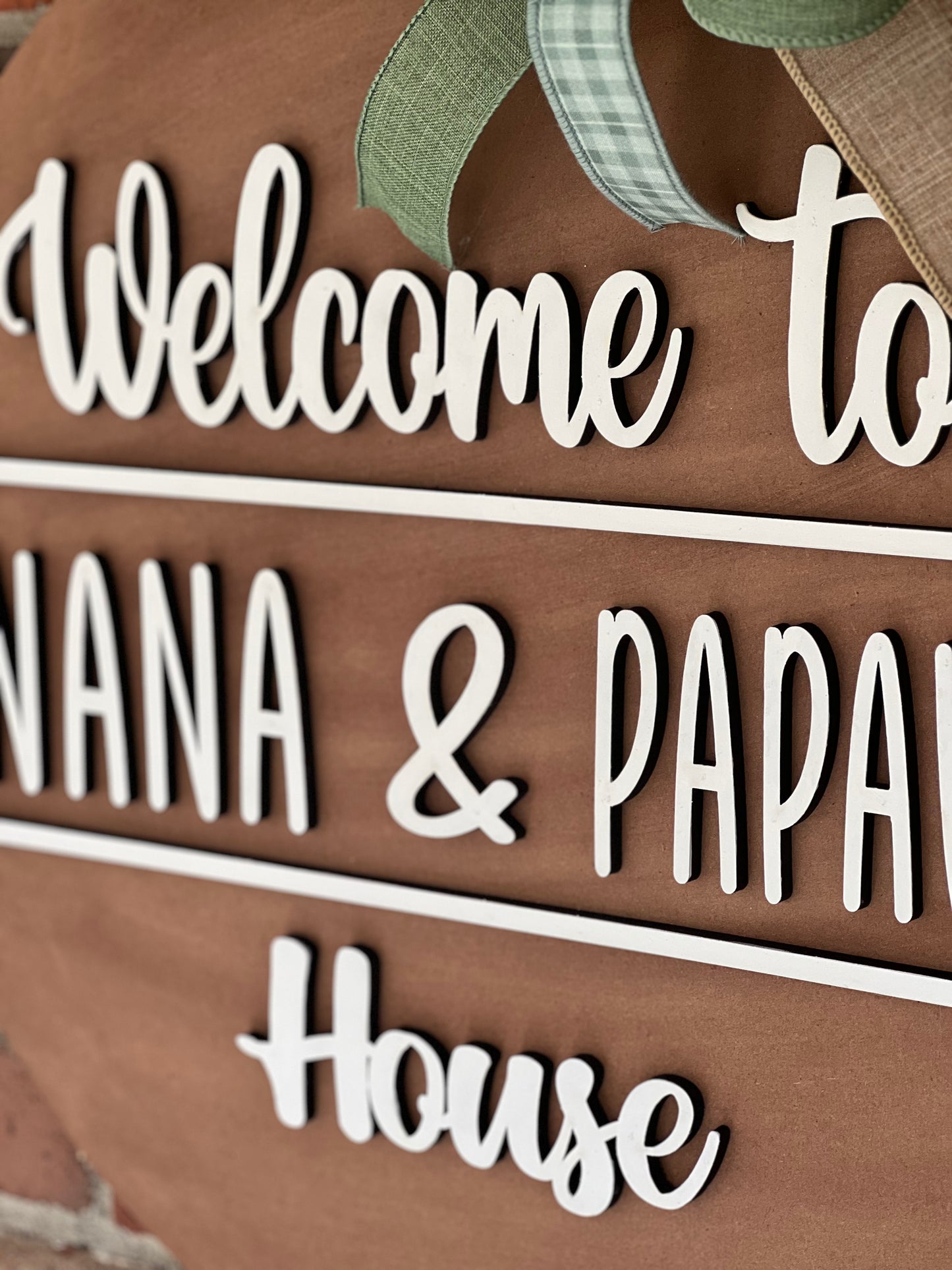 Personalized Grandparent sign - GRP003