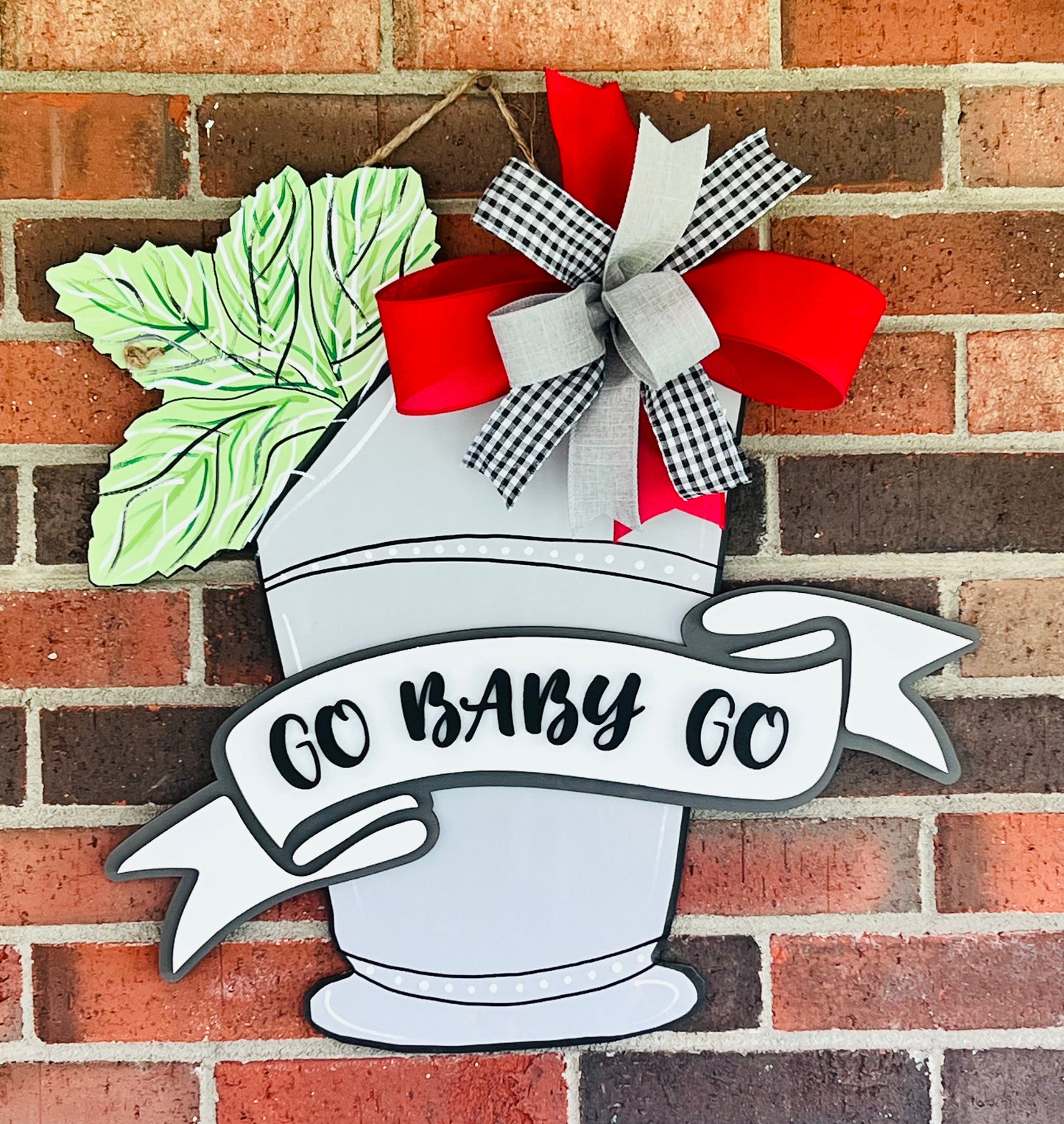 Go Baby Go Mint Julep cup - DRB027