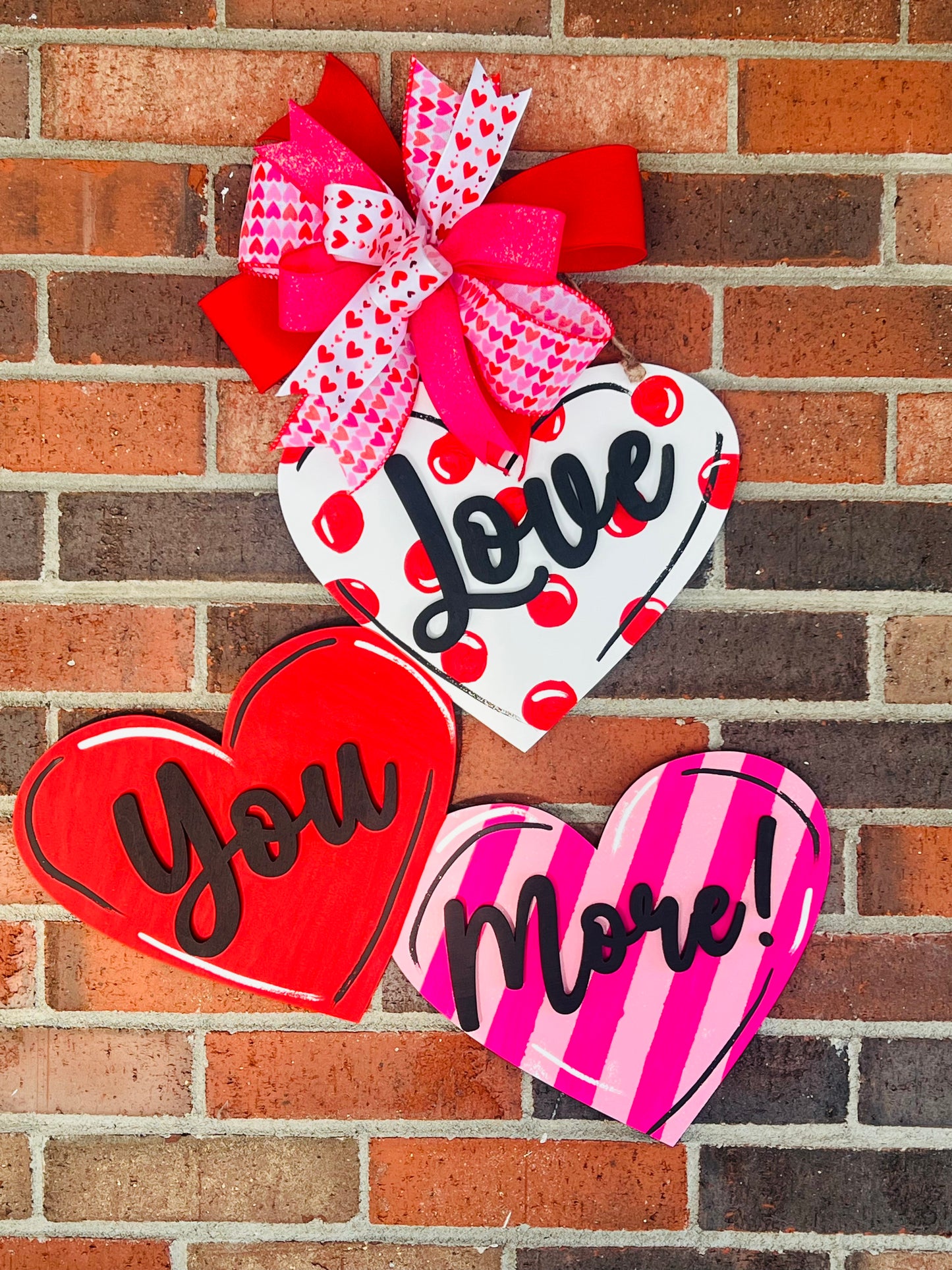 Love you More! Triple Heart - Val023
