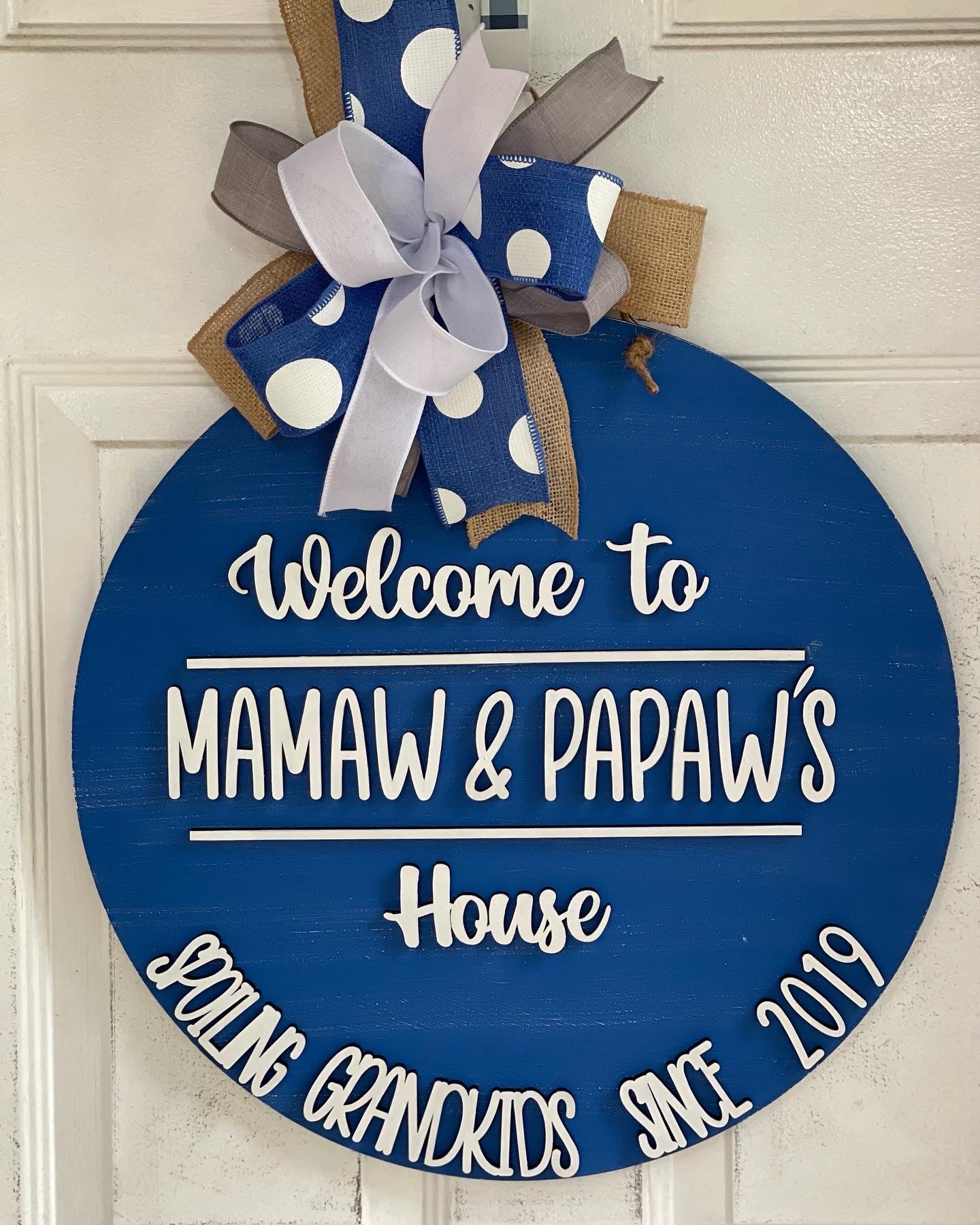 Personalized Grandparent est. sign - GRP001