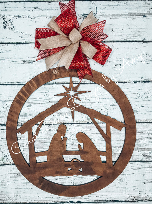 Manger scene - CHR021
