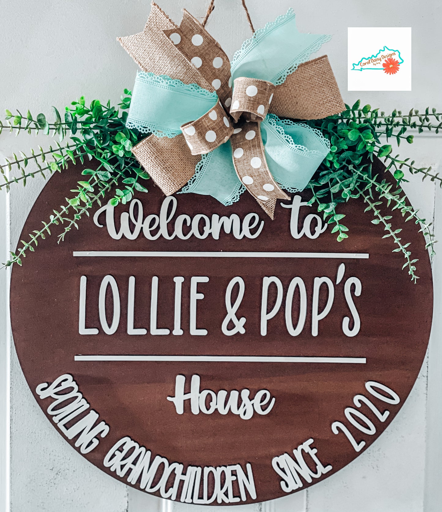 Personalized Grandparent est. sign - GRP001