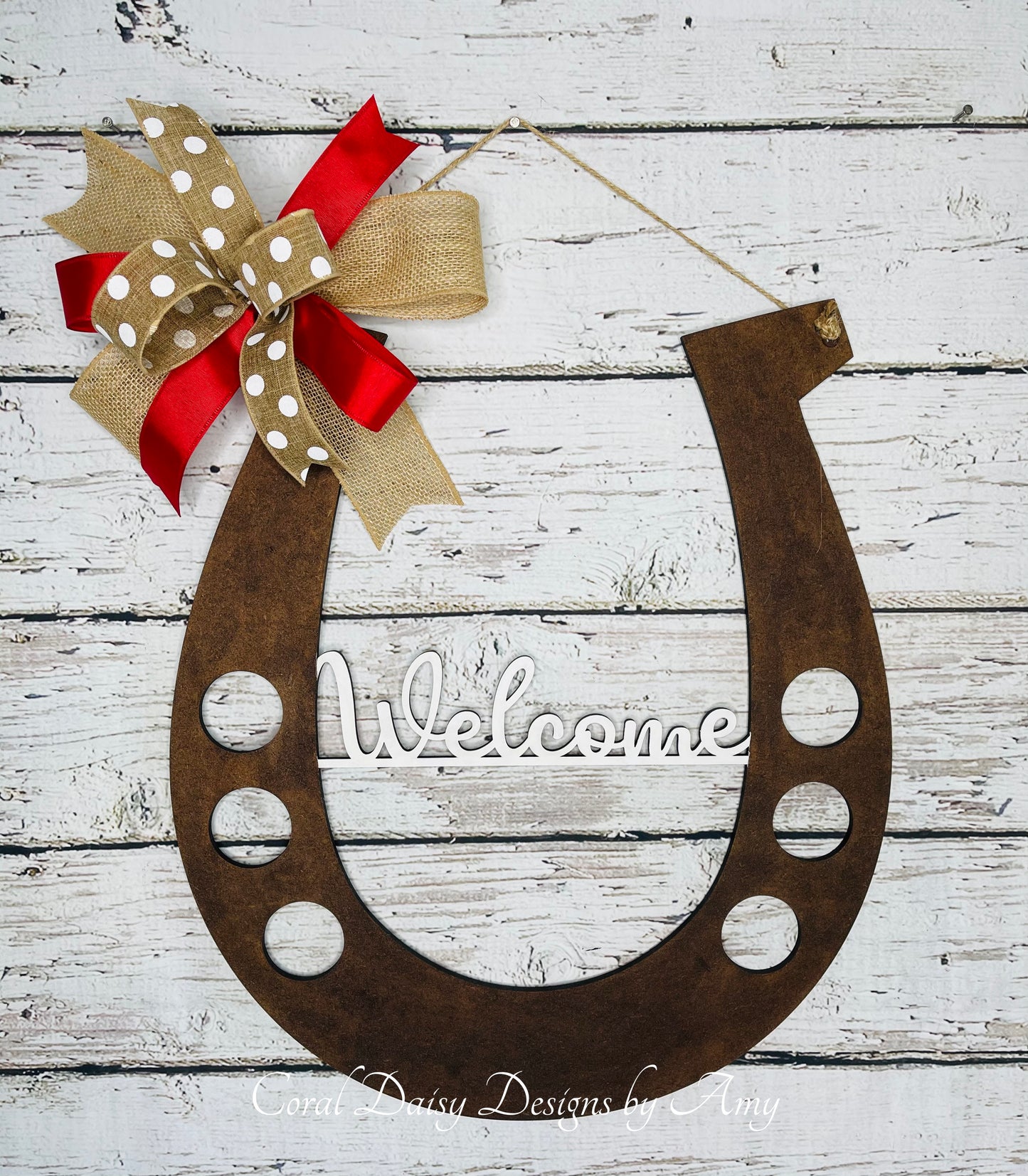 Welcome horseshoe - DRB016