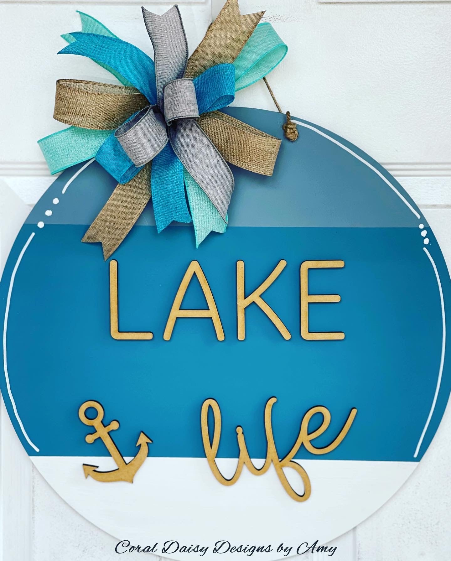 Lake Life w/anchor - LAKE009