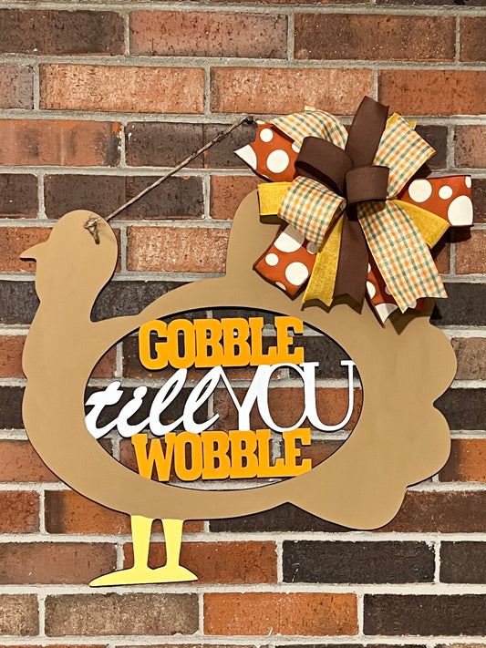 Gobble till you Wobble Turkey - TH002