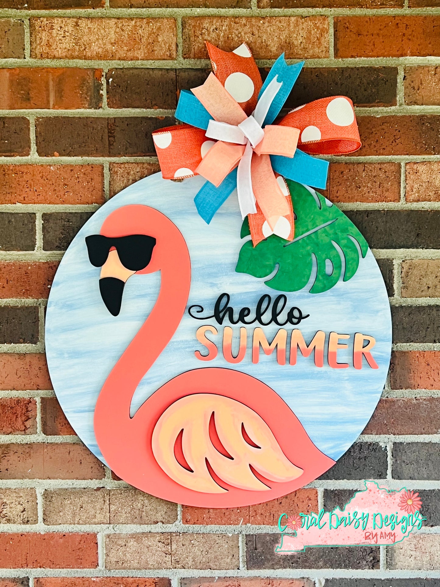 Hello Summer flamingo - SUMM027