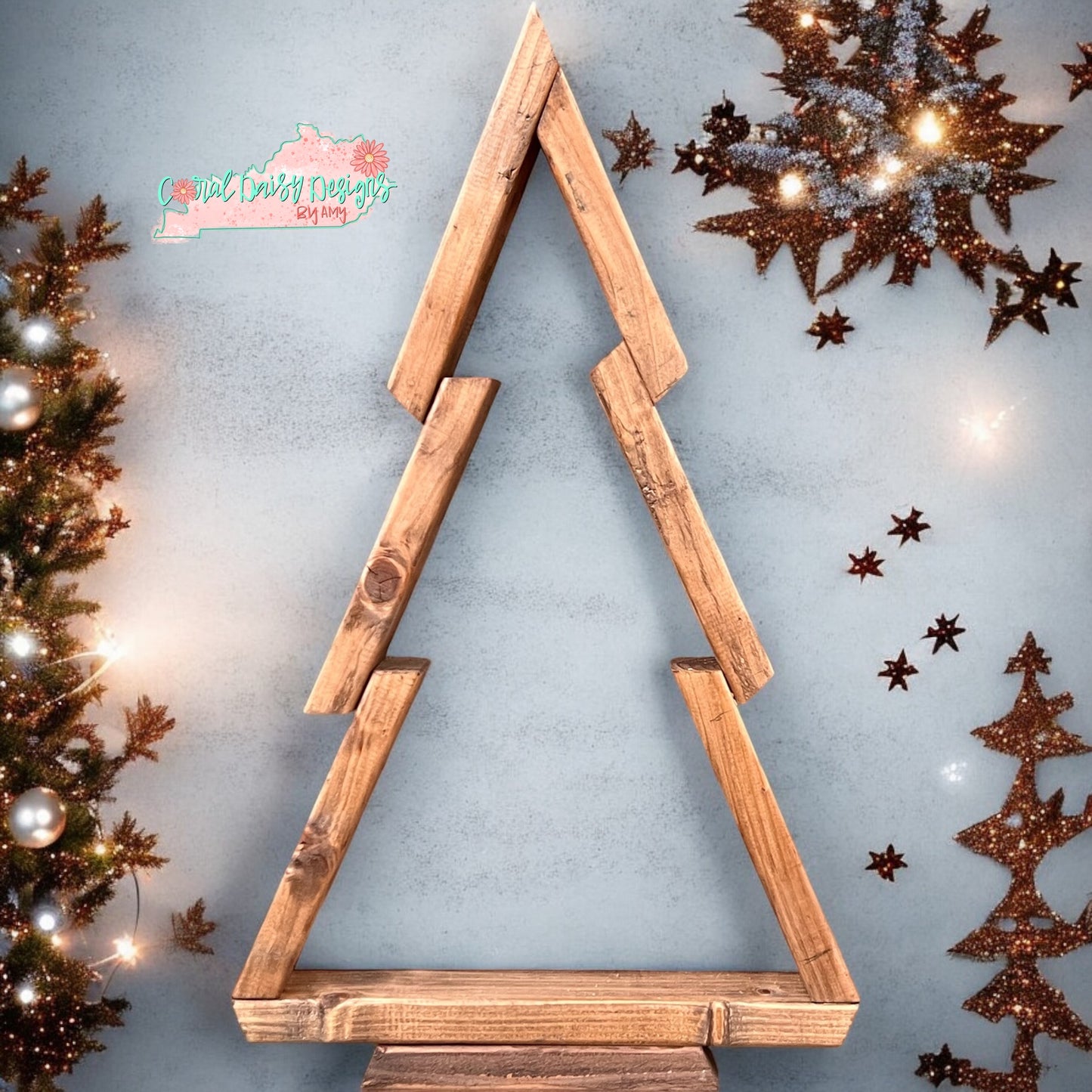 Wooden Christmas tree - DAN003