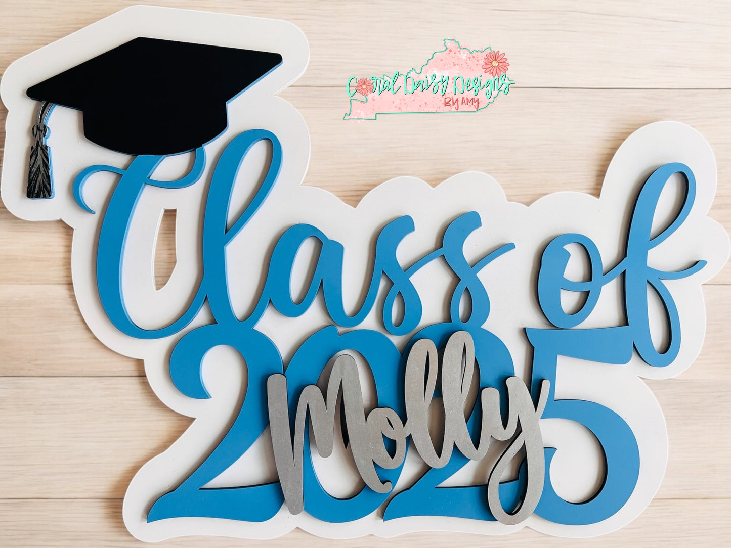 Class of 2025 table decor/photo prop  - GRAD004