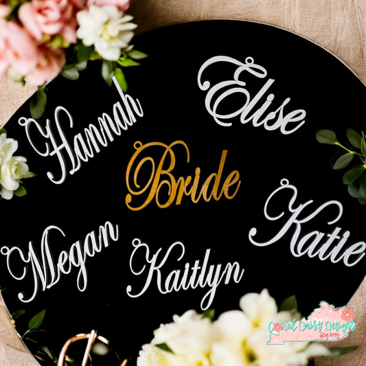 Wedding hanger decor - WEDD012