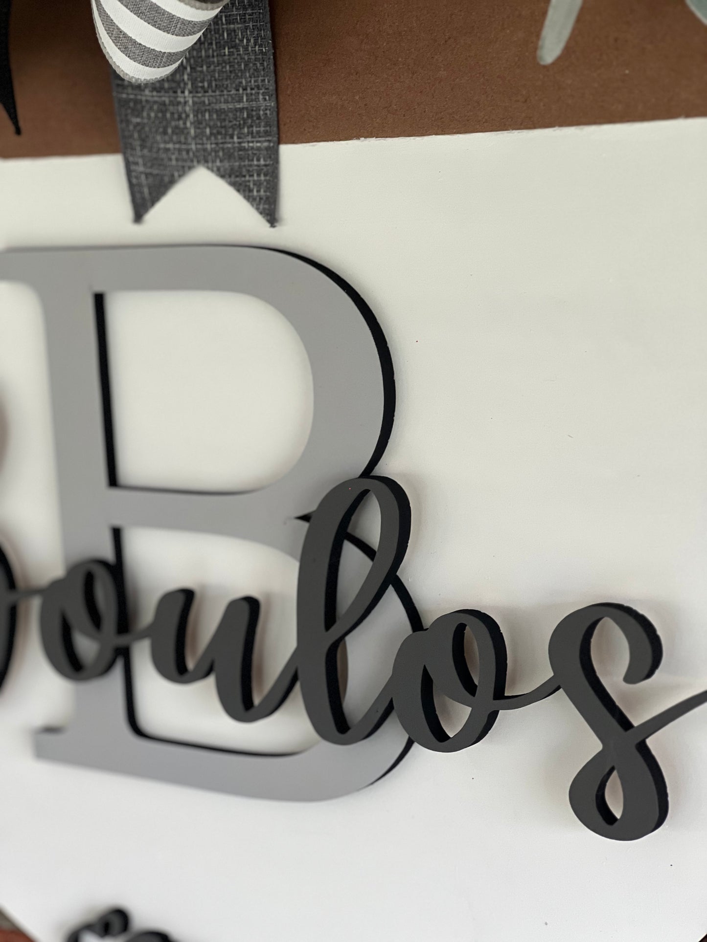 Custom name sign - PRSN002