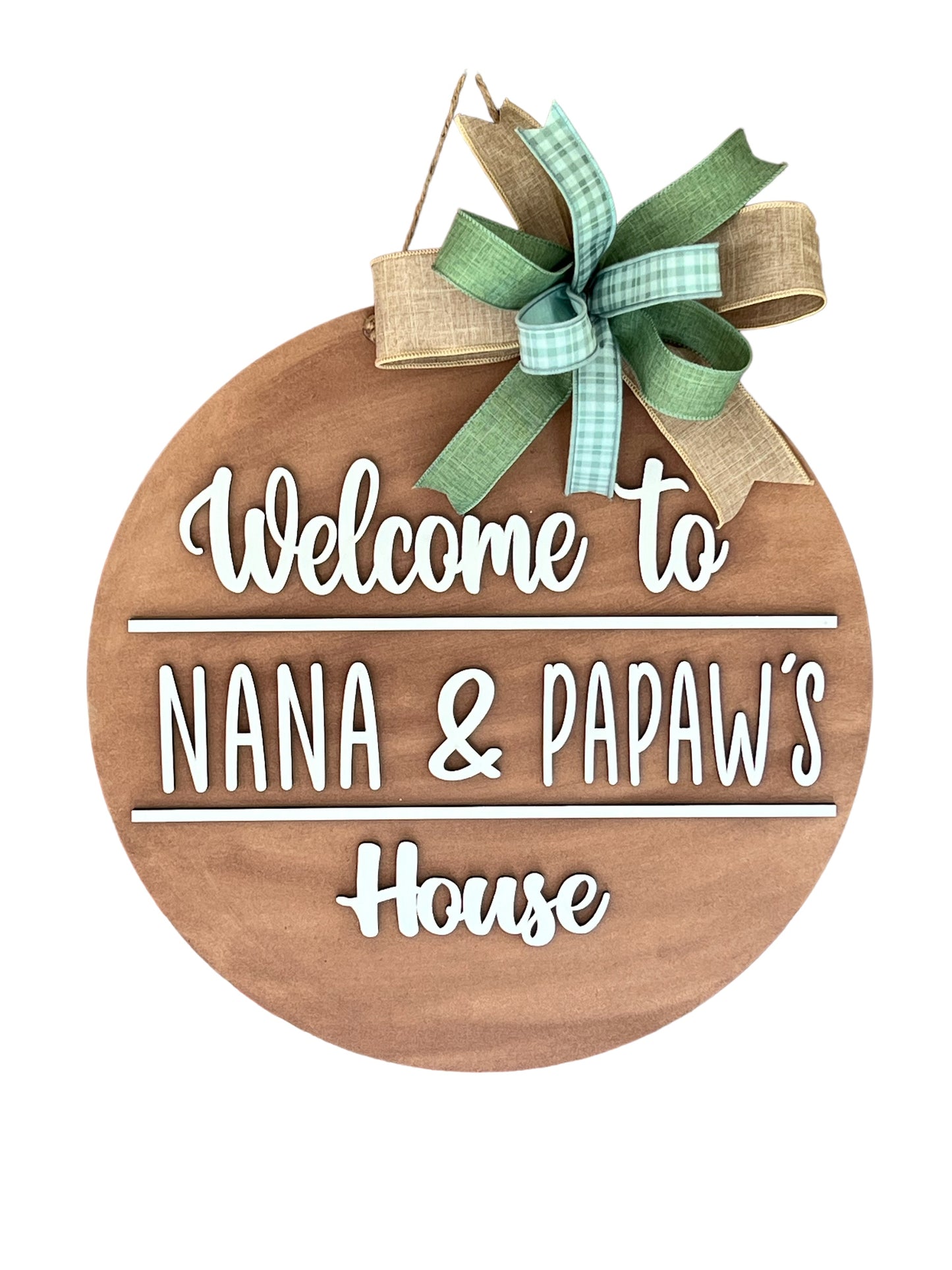 Personalized Grandparent sign  - GRP003