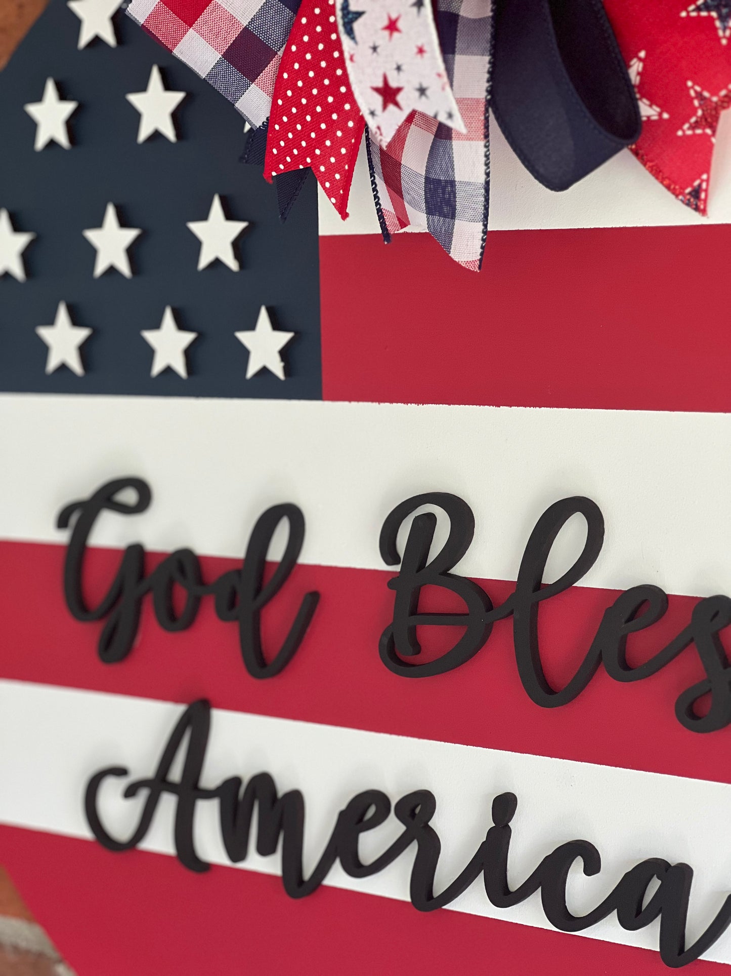 God Bless America flag - PATRIOTIC017