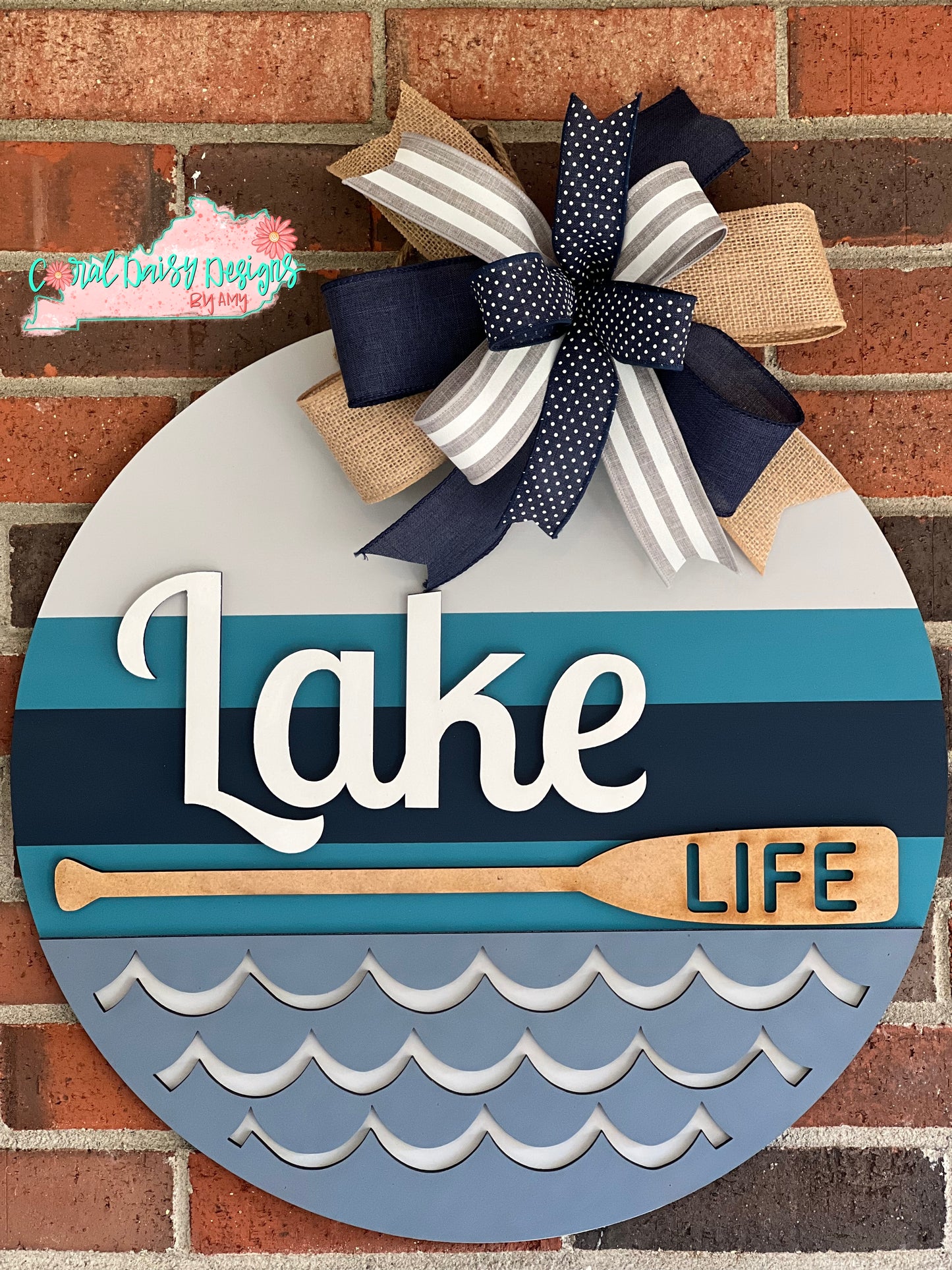 Lake Life w/Oar - LAKE001