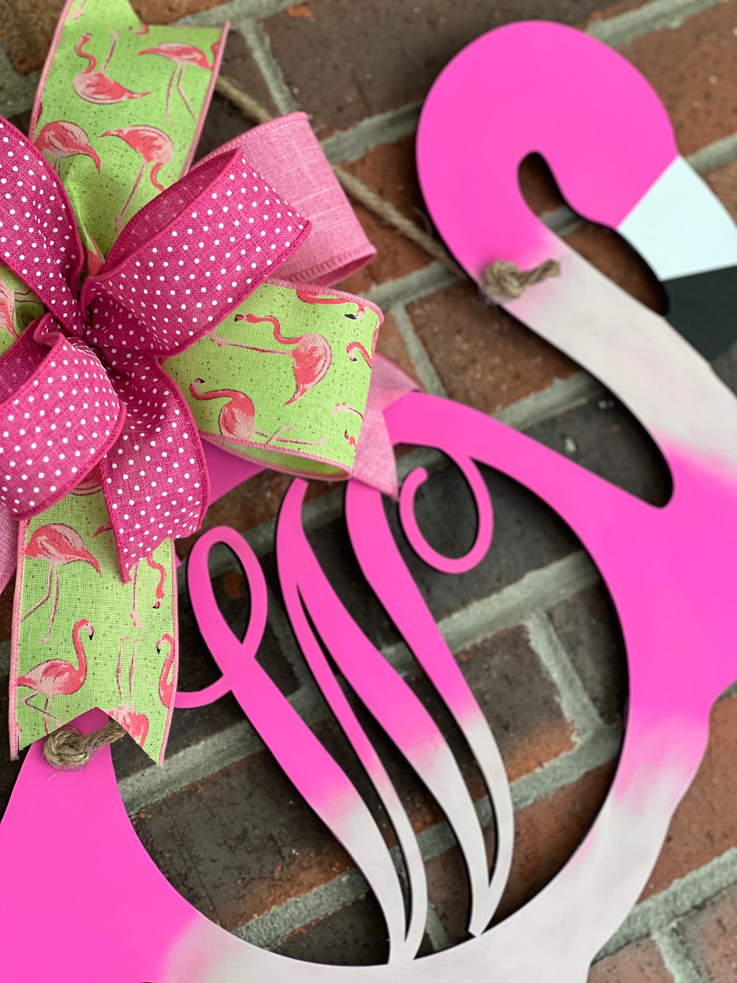 Monogrammed flamingo - SUMM013