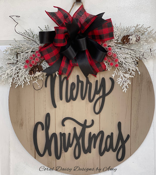 Rustic Merry Christmas - CHR006