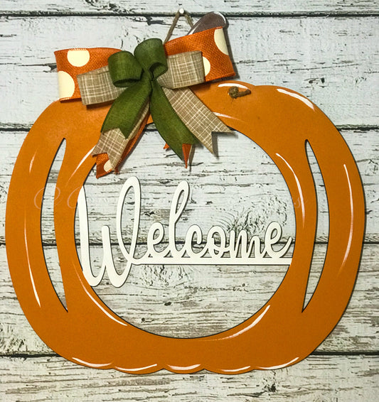 Welcome Slit Pumpkin - FALL030