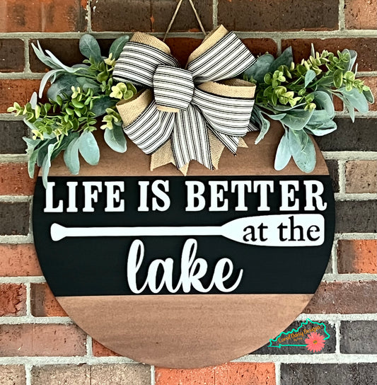 Life is better at the lake - LAKE008