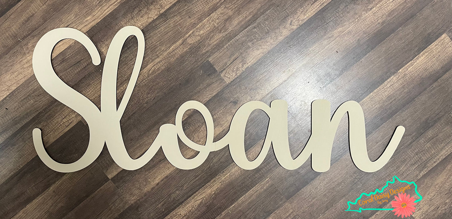 Custom Wall Art - Names001