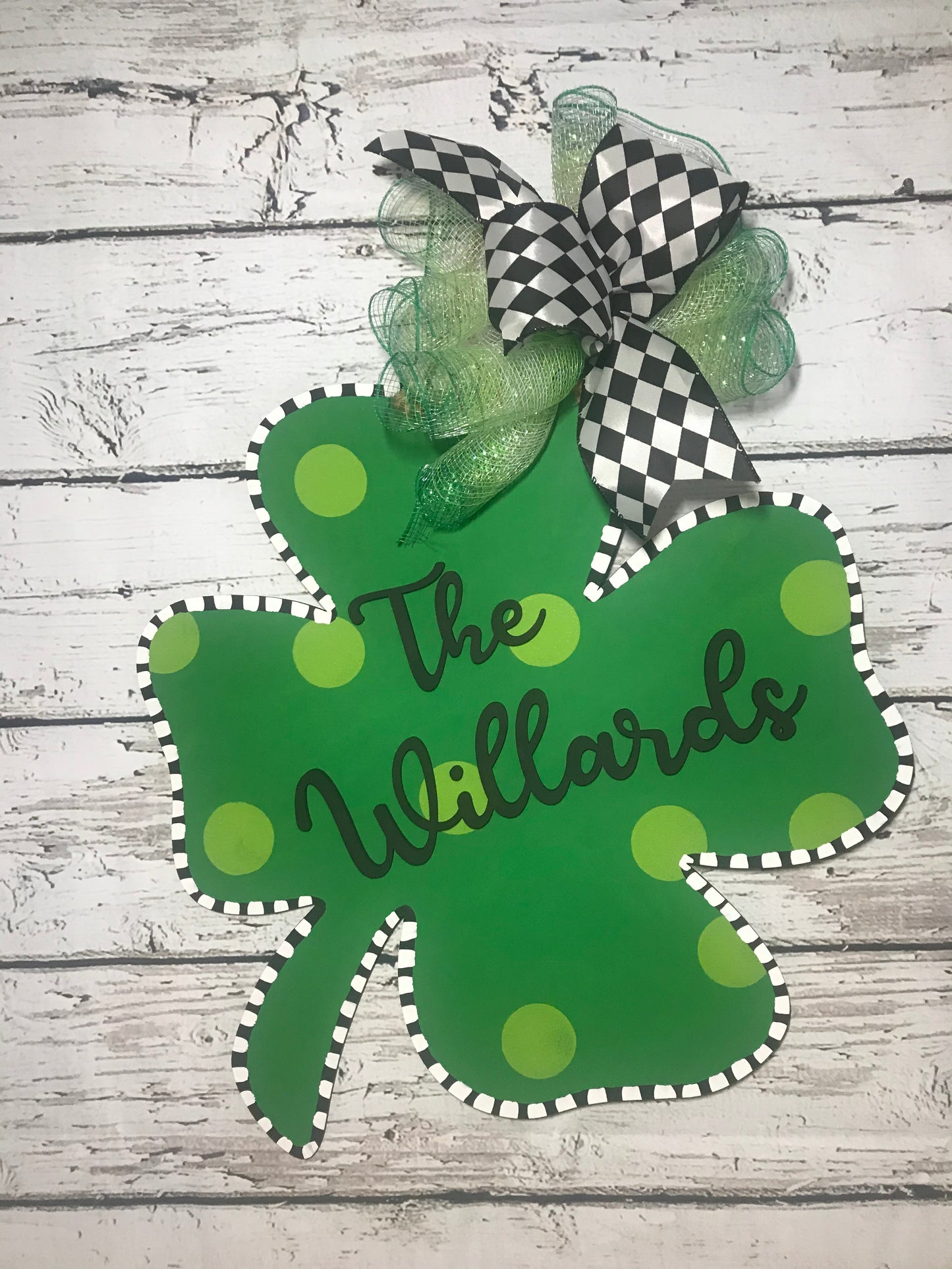 Personalized shamrock - Pat003