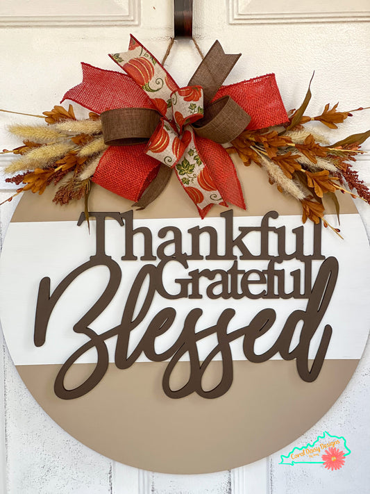 Thankful Grateful Blessed - TH008