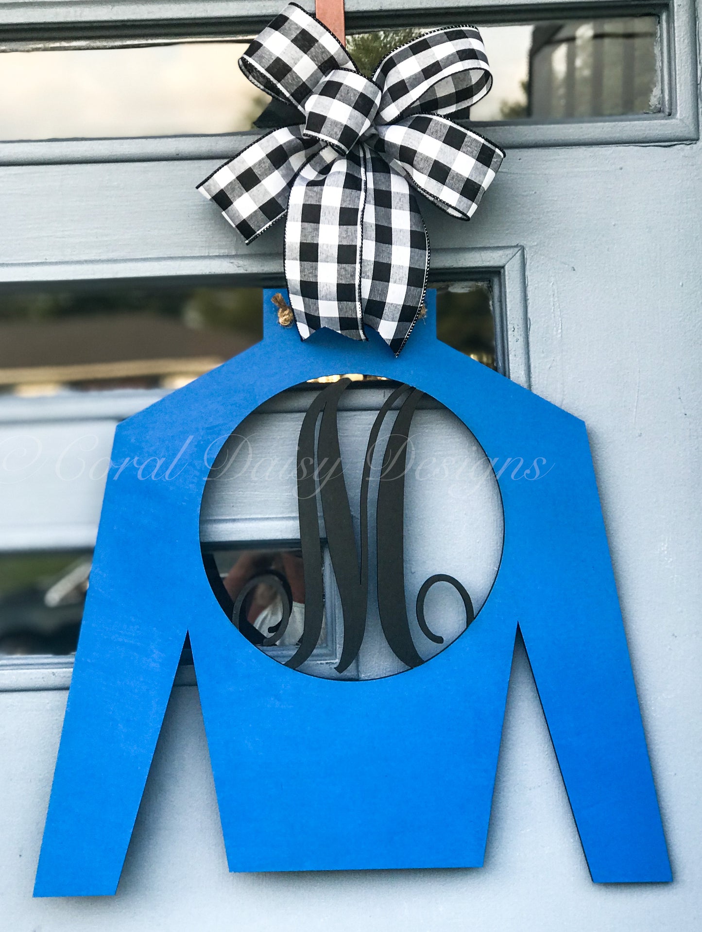 Monogrammed Jockey silk  - DRB010