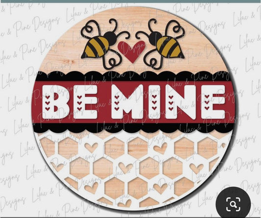 Be Mine w/bees - Val015