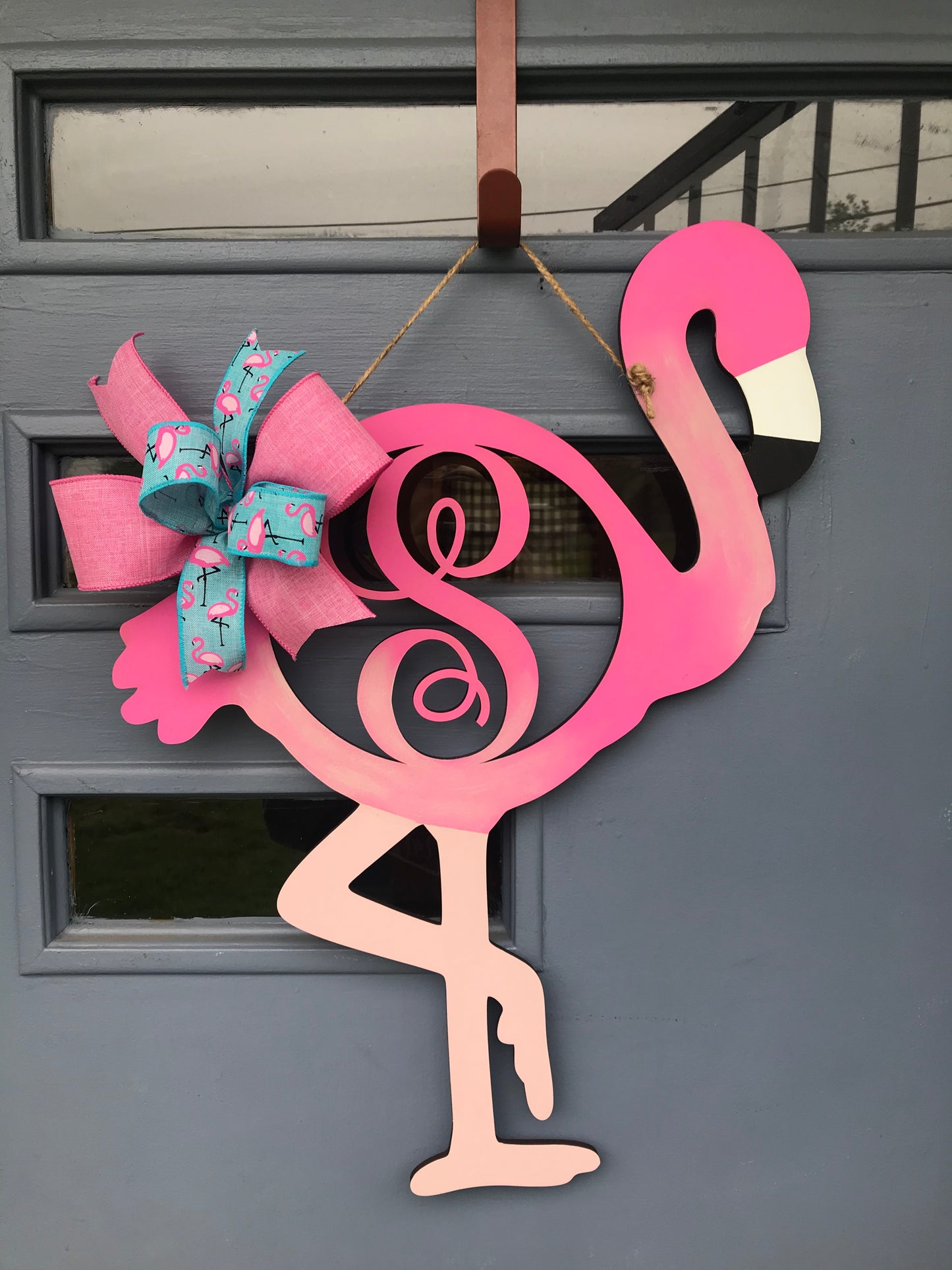 Monogrammed flamingo - SUMM013