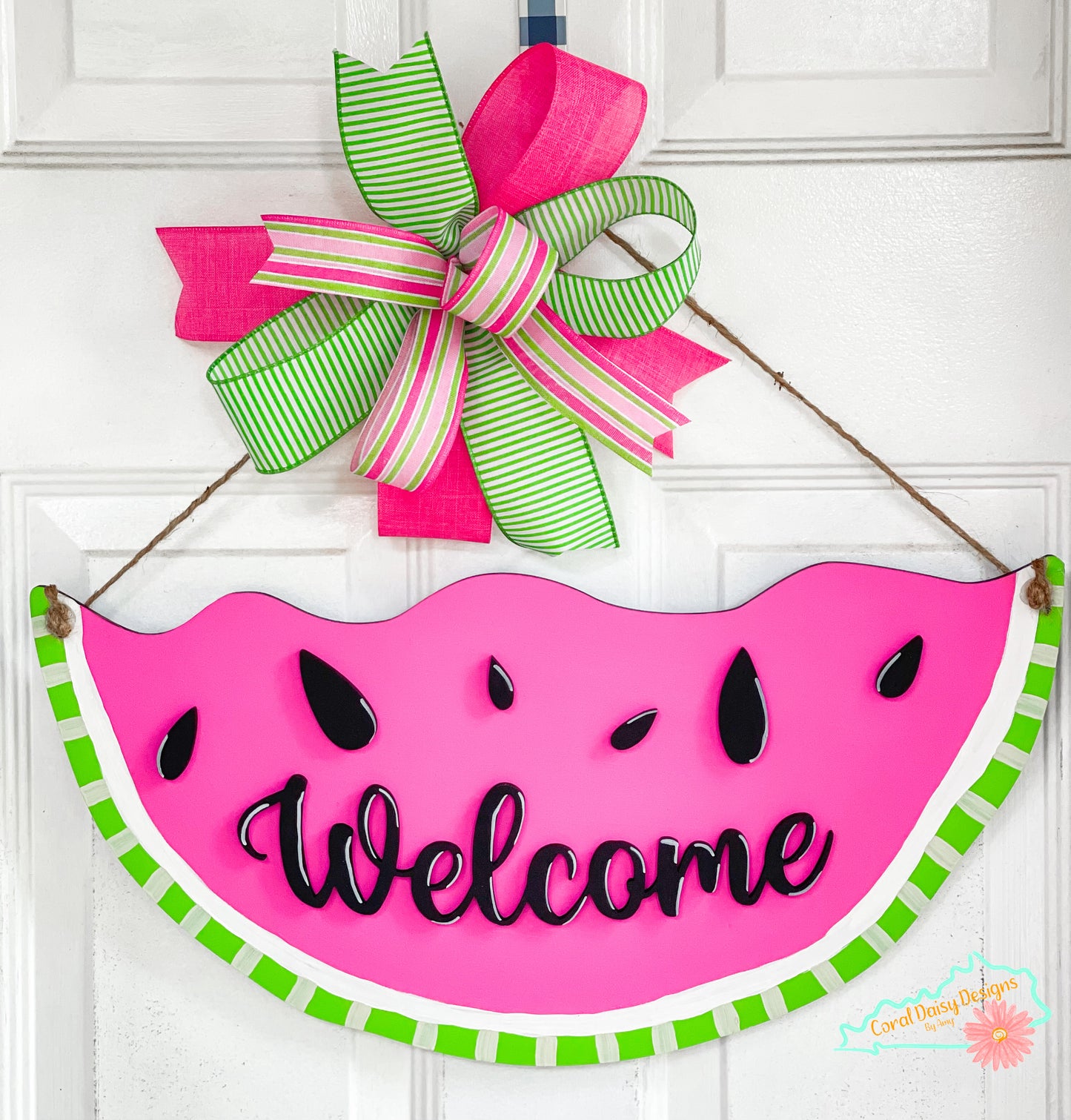 Welcome watermelon slice - SUMM008