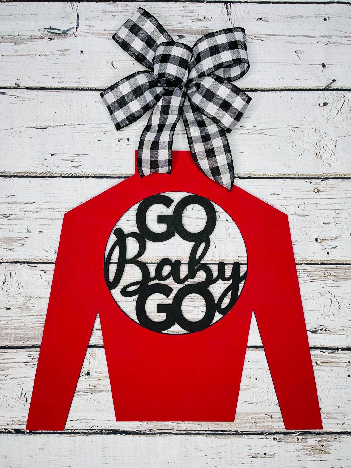 Go Baby Go Jockey silk  - DRB009