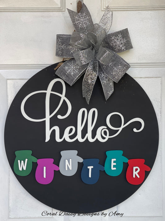 Hello winter mittens - WNTR004